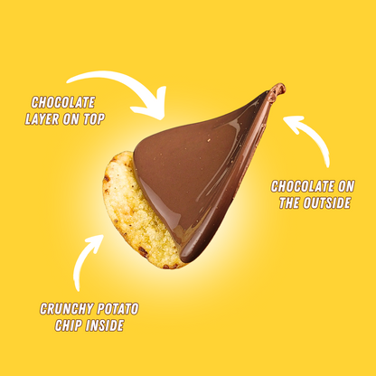 Belgian Chocolate Coated Potato Chips